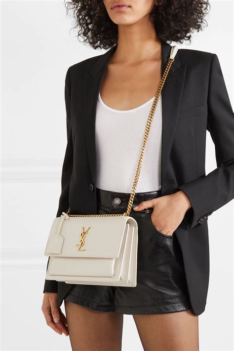 white purse ysl bag.